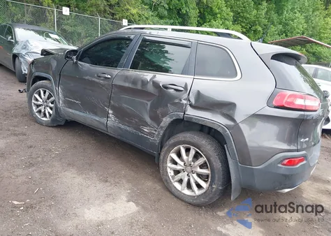 2017 Jeep Cherokee Limited 4X4 из США, поврежденный, VIN 1C4PJMDS8HW501709